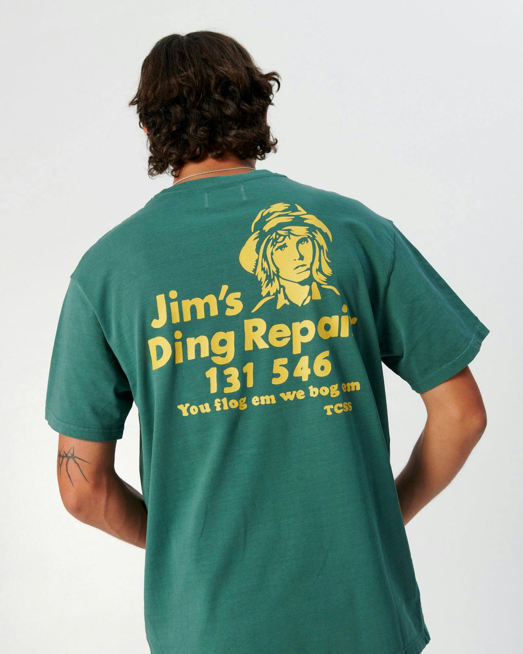Ding Tee - Dusty Green