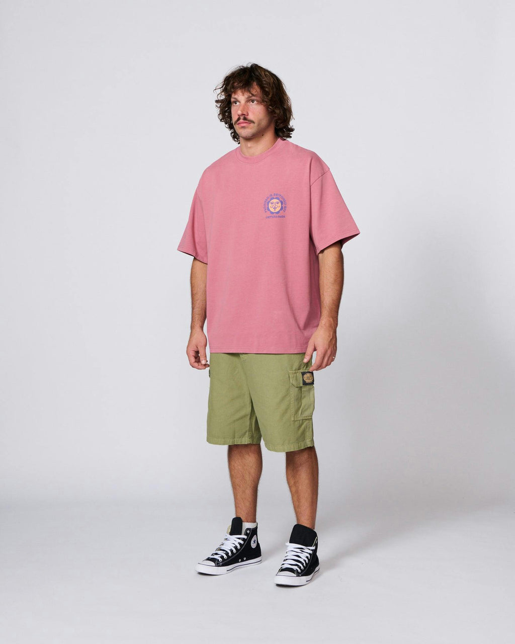 Switch Jumbo Tee - Dusty Rose