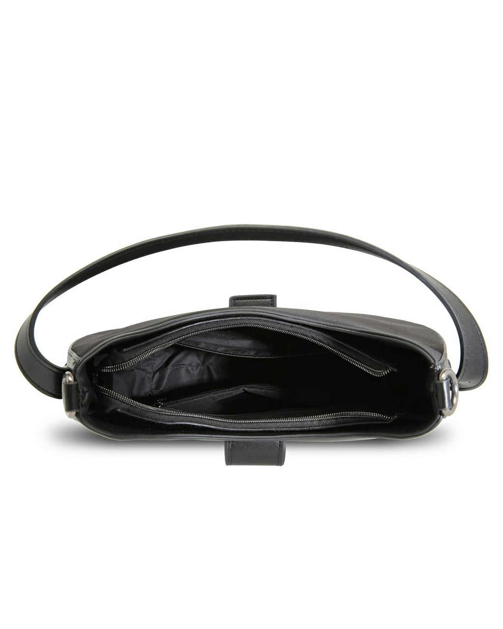 The Monroe Bag (MIDNIGHT BLACK) Neoprene Shoulder Bag