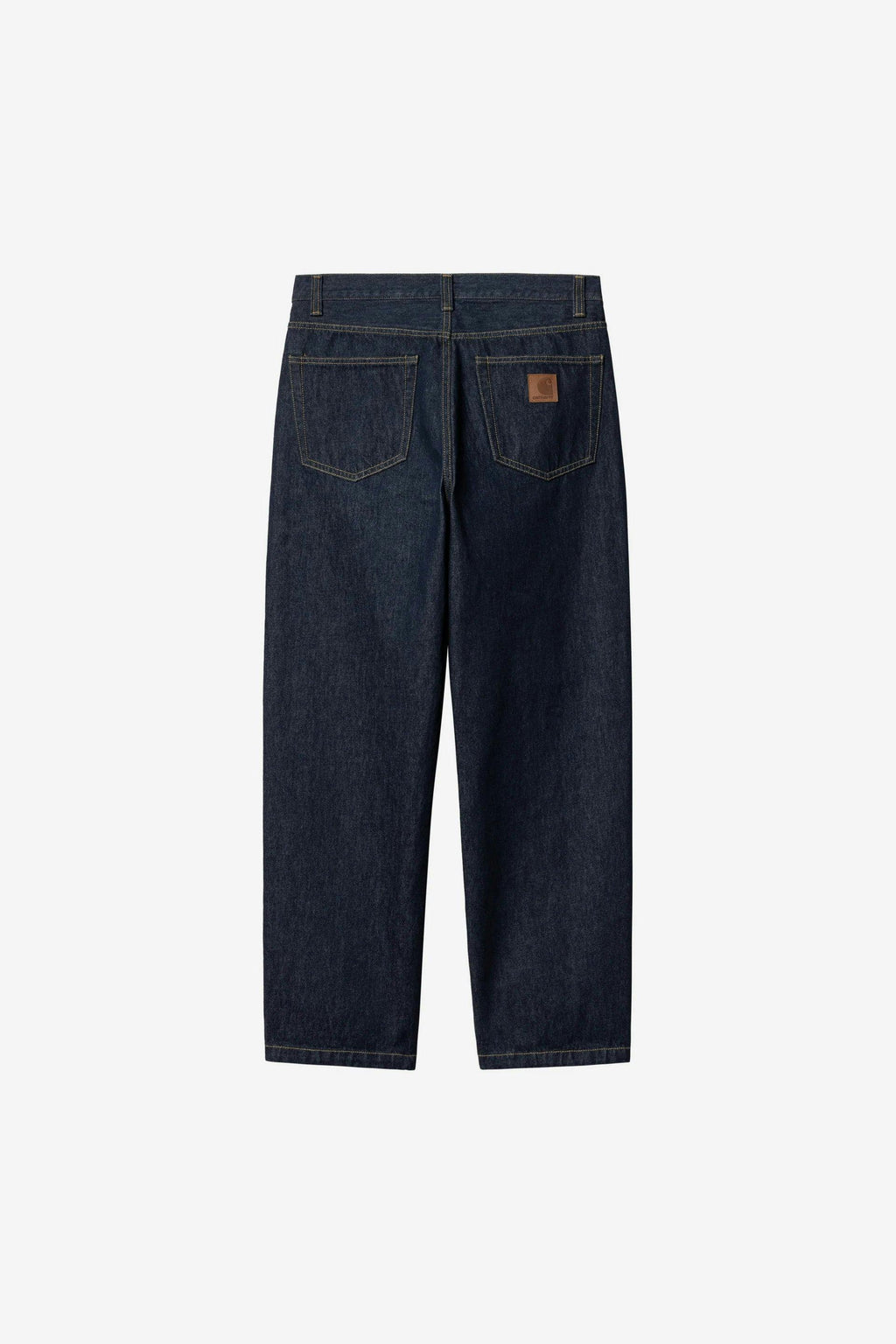 Carhartt WIP Aaron Pant in Blue Rinsed