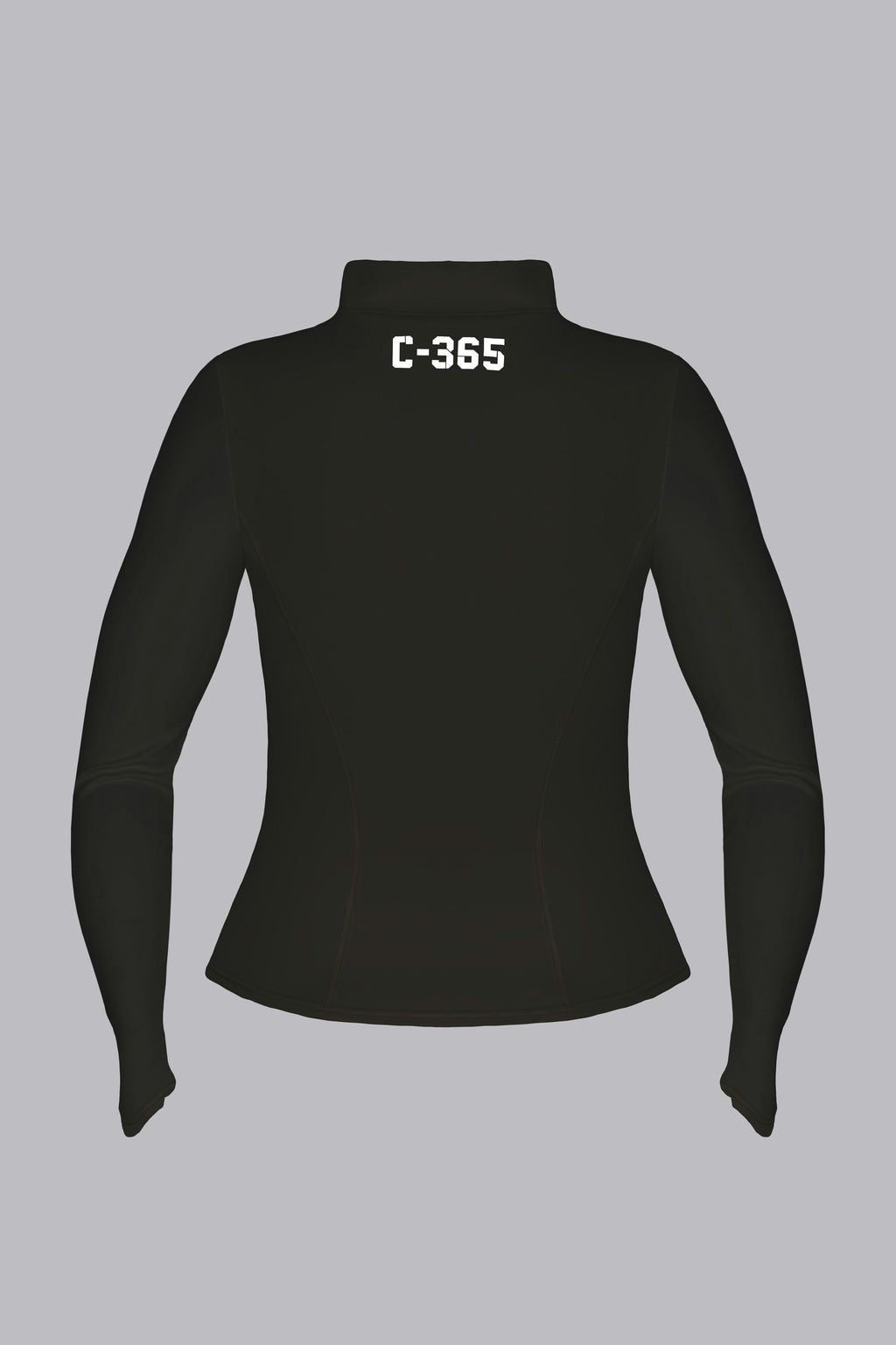 C-365 Halo Zip - Charcoal