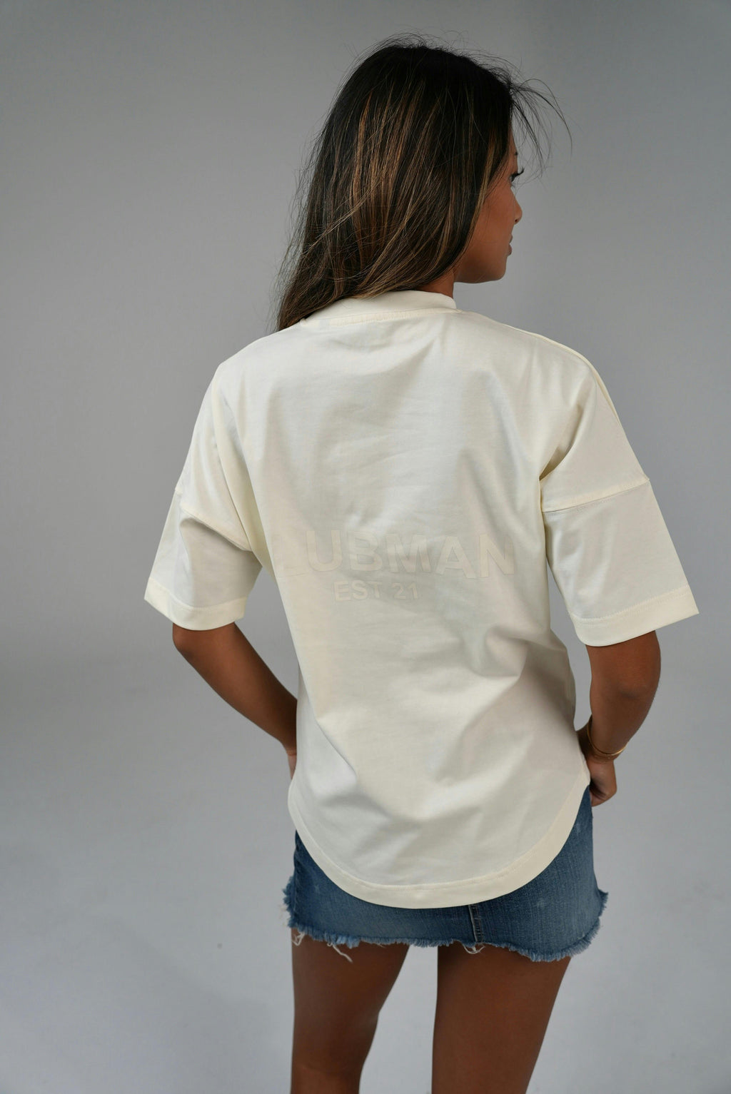 Clubman WMNS "Crush" Tee – Bone
