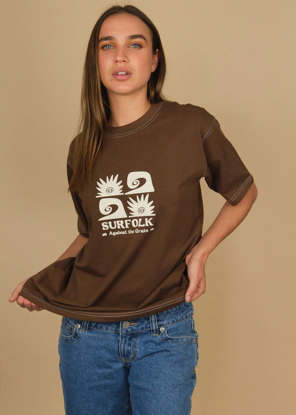 Heritage Unisex Tee - Espresso