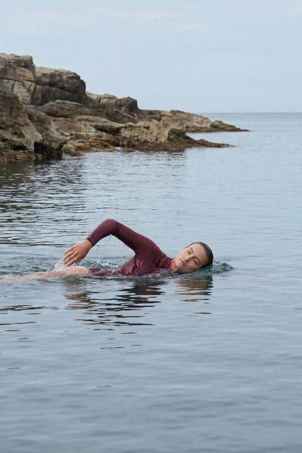 Horizonia Yulex® Springsuit Wetsuit ― Red