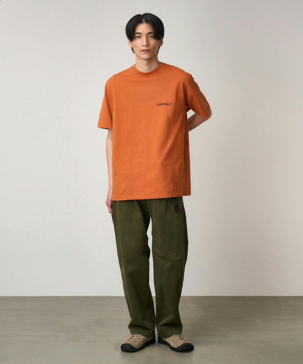 Gramicci Ice Axe Tee in Burnt Orange