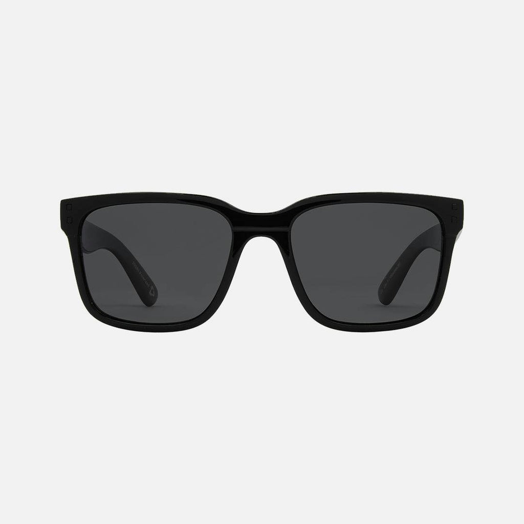 Rivals - Gloss Black Recycled Frame with Grey Polarized Lens