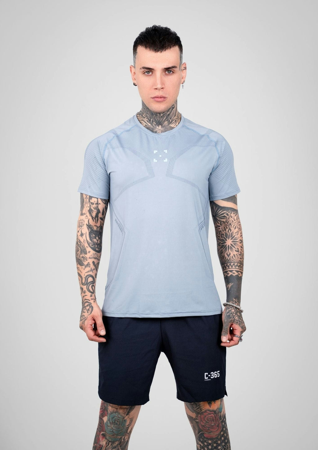 C-365 Core Tee (Model 324310) - Haze Blue
