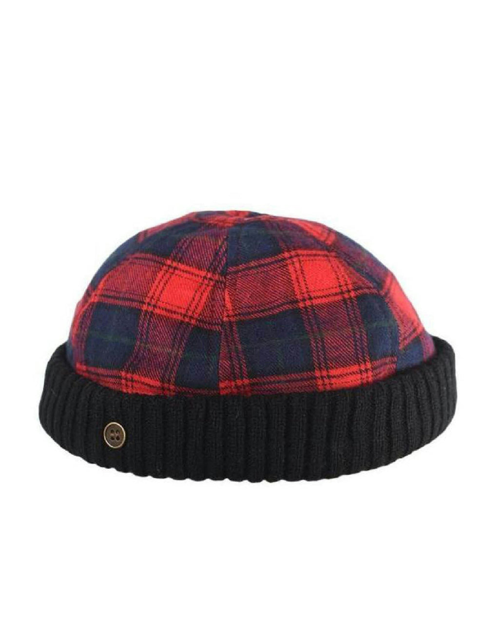 The New Yorker Cap – Red Tartan