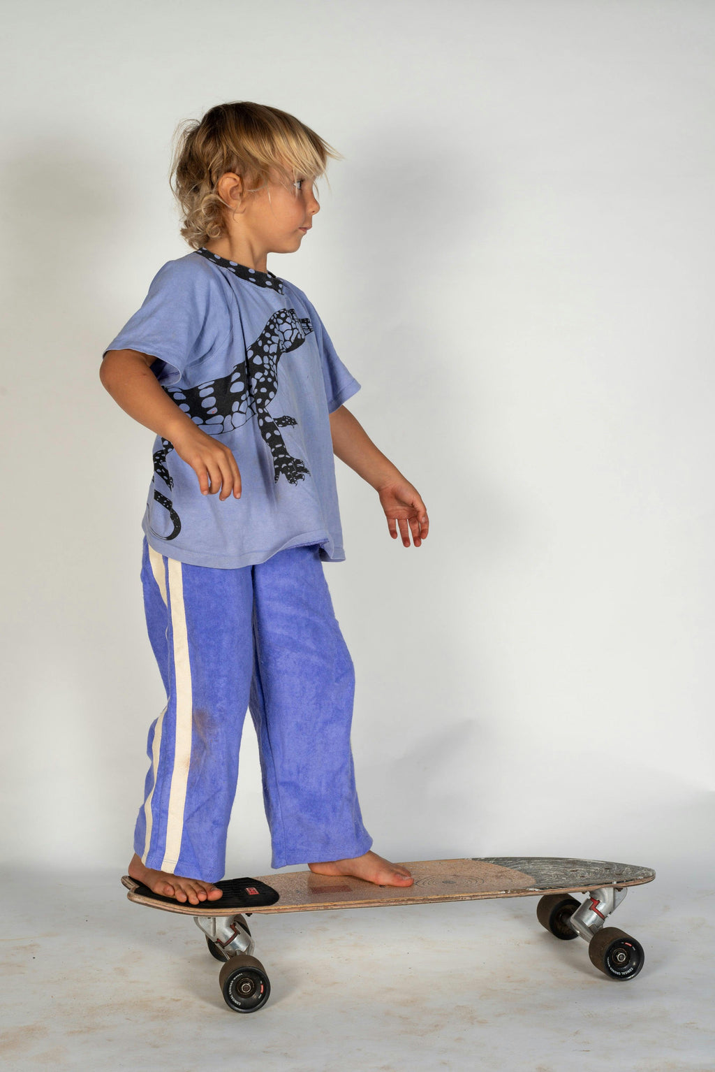 Mini Terry Pant in Lavender