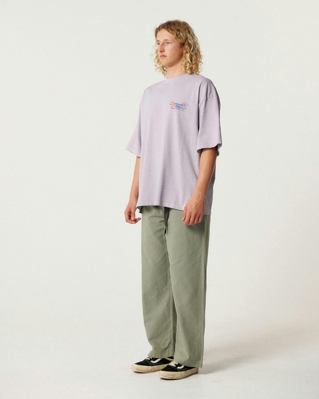 Power Tee - Washed Purple