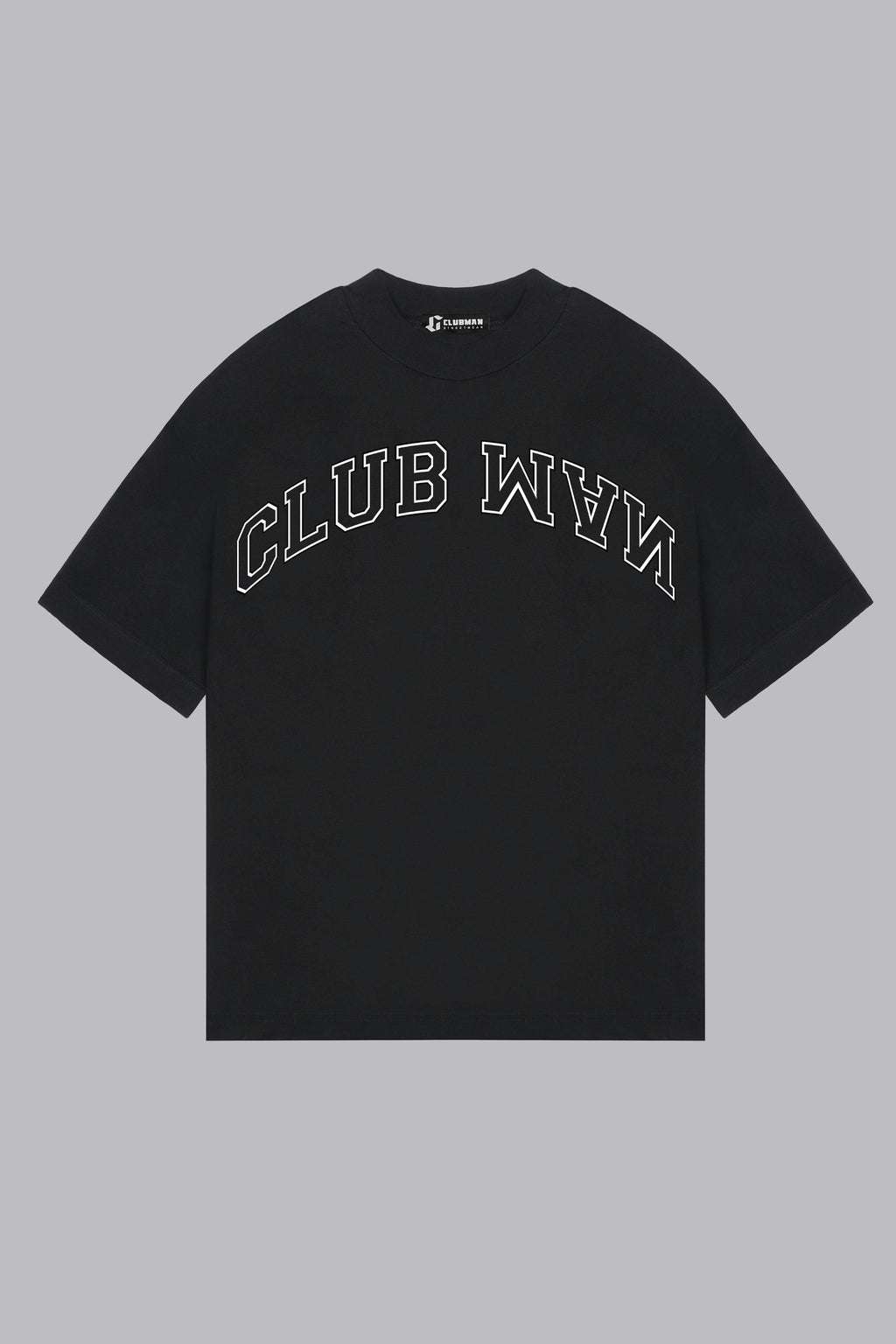 Clubman "ICON" Tee – White/Black