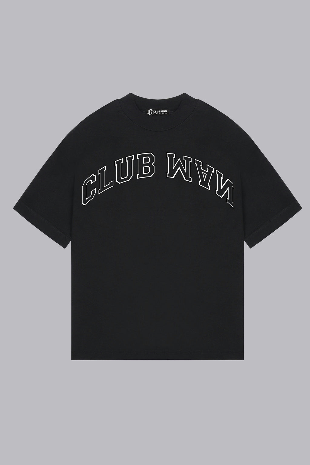 Clubman "ICON" Tee – White/Black
