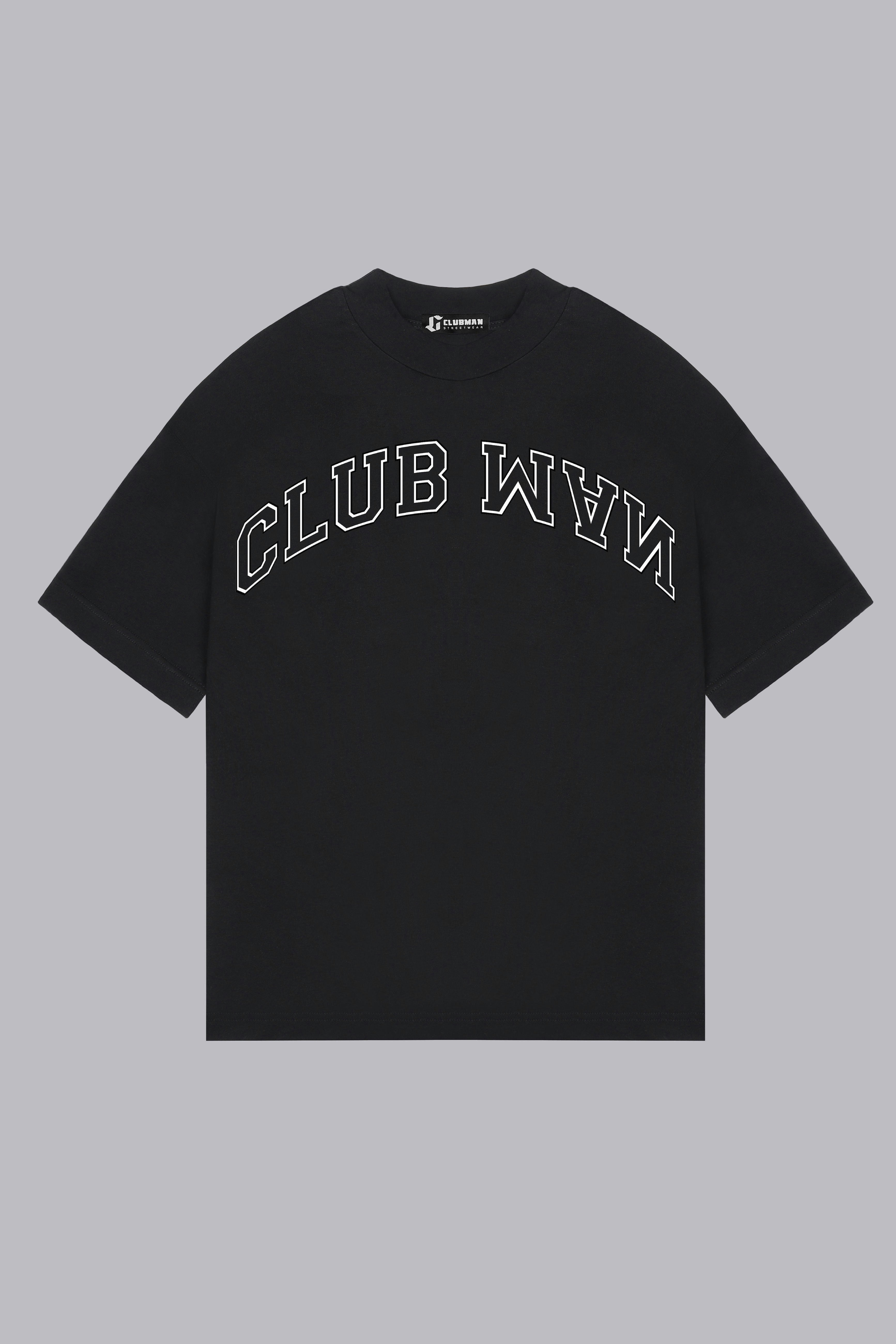 Clubman "ICON" Tee – White/Black