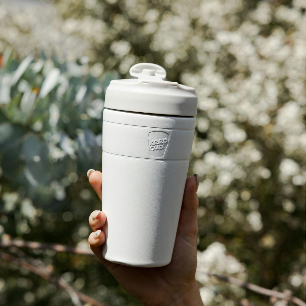Commuter Insulated Travel Cup - 16oz | Bone White