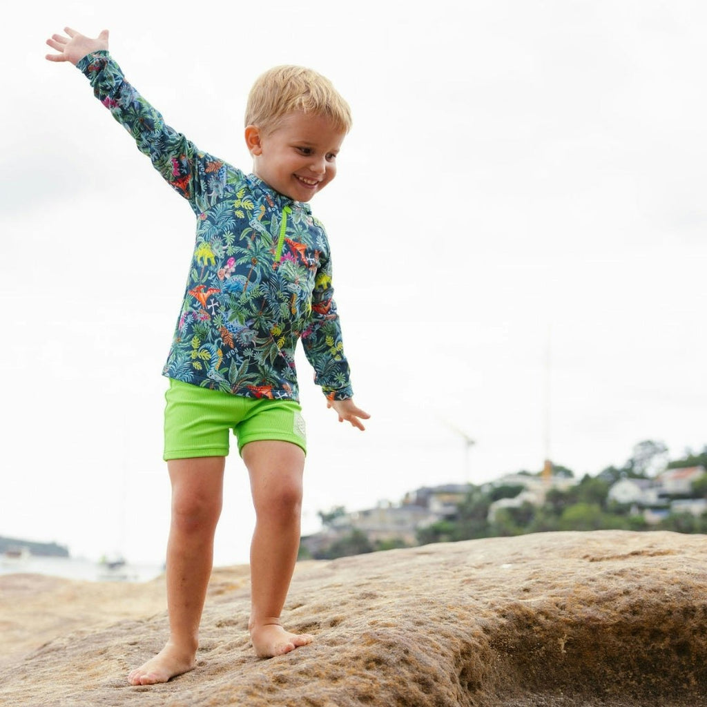 The Connor Trunk - Lime (Rib)