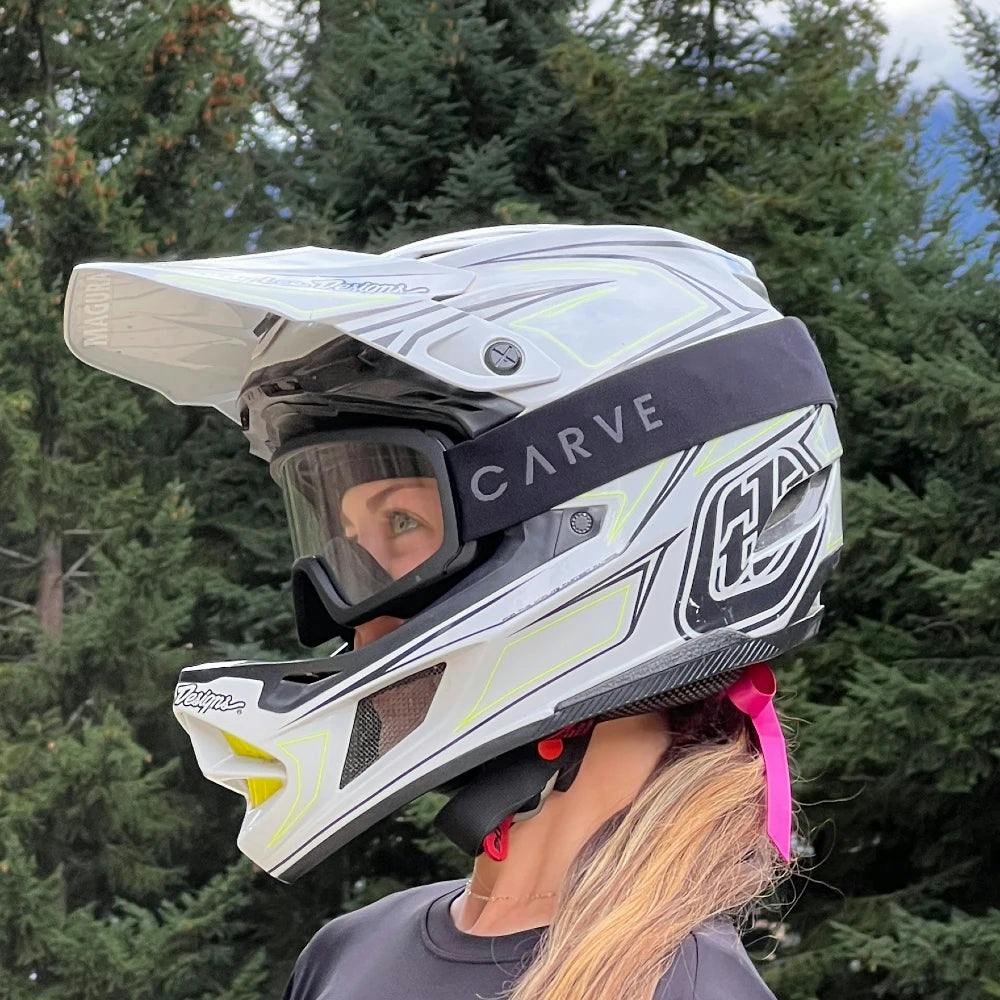 Shred S MTB Goggle - Matte Black Frame Clear Lens