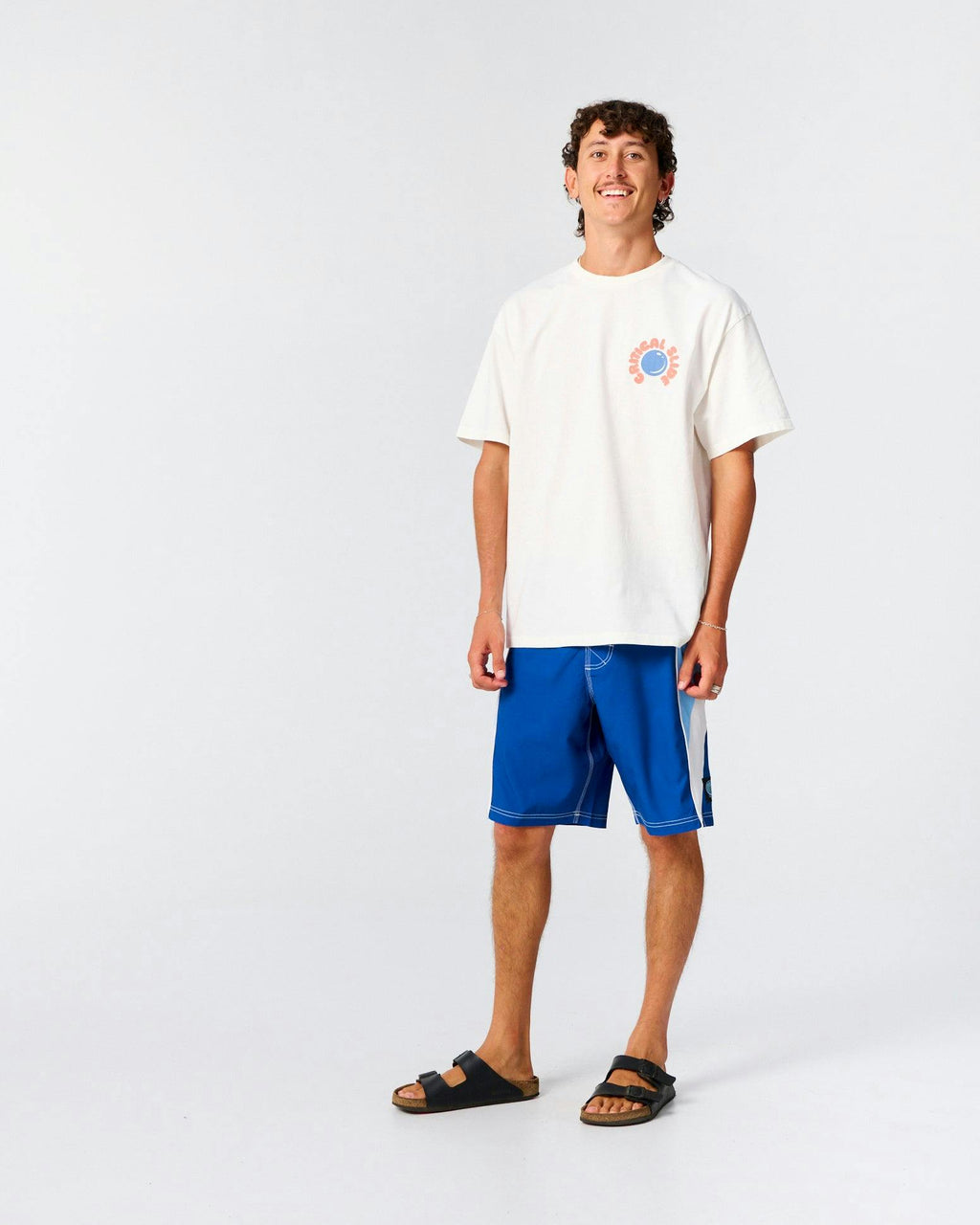 Resin Drop Tee - Vintage White