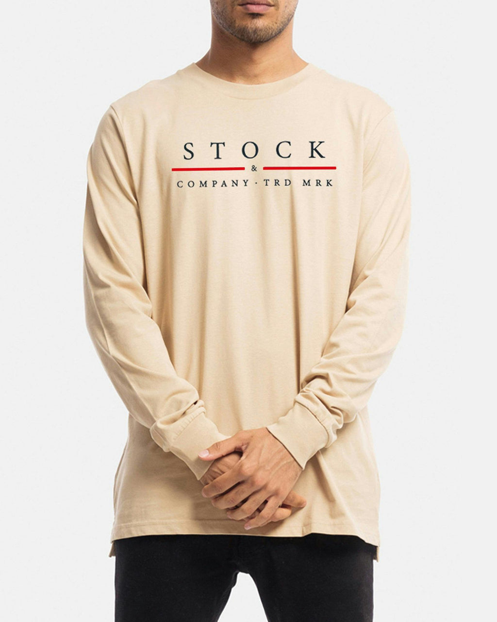 Red Line Long Sleeve Tee