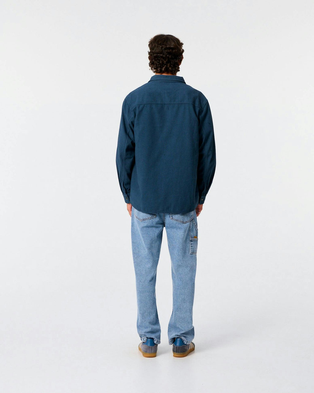 Sun Cured Overshirt - Worker Blue