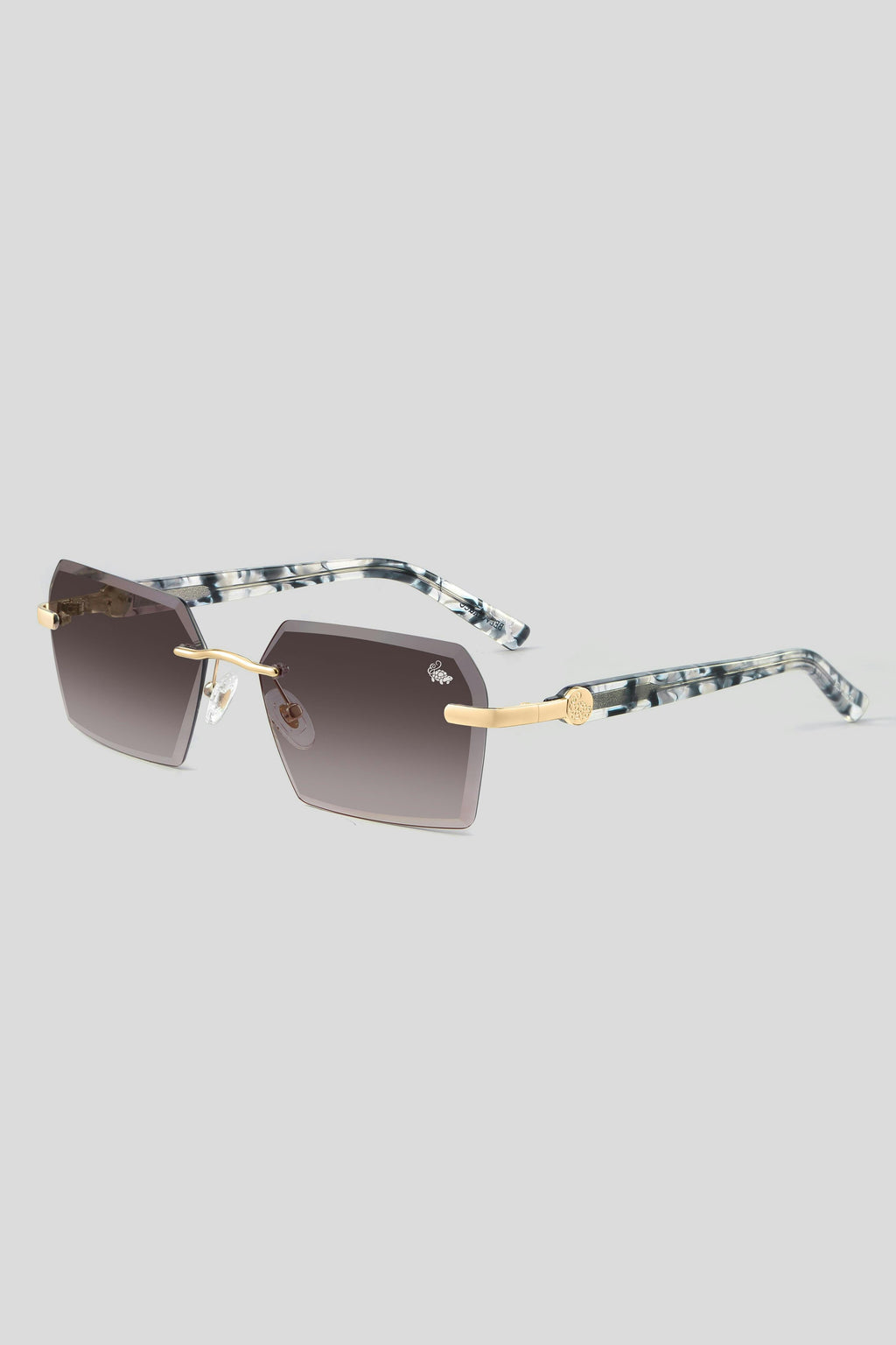 Kennedy White Marble Gold | Smoke