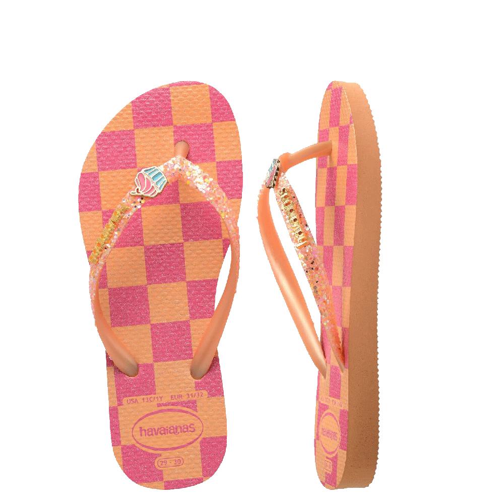 Kids Slim Glitter Trendy Thongs