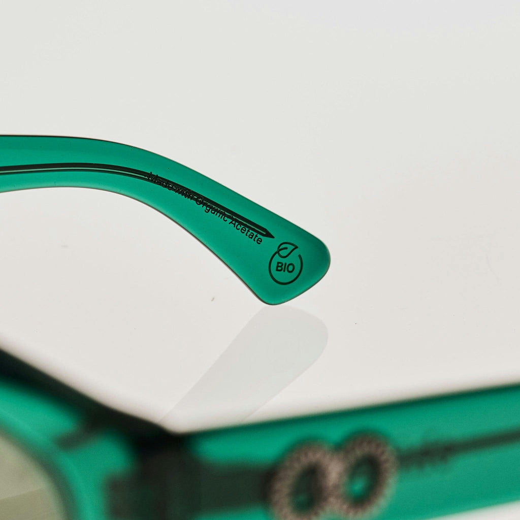 FOLSOM Deep Teal Green | Green Polarised Bio Lens