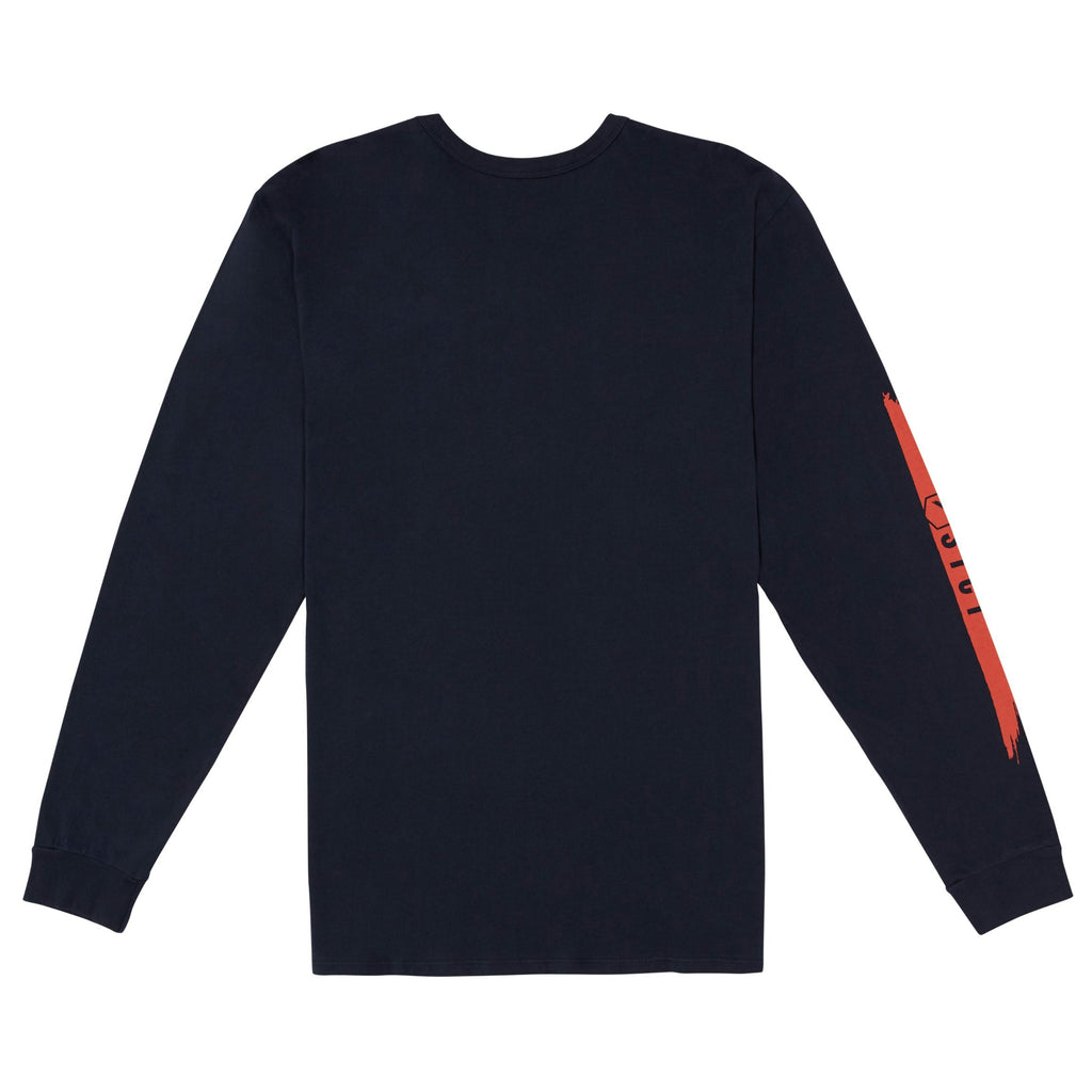 SLASH L/S TEE / NAVY