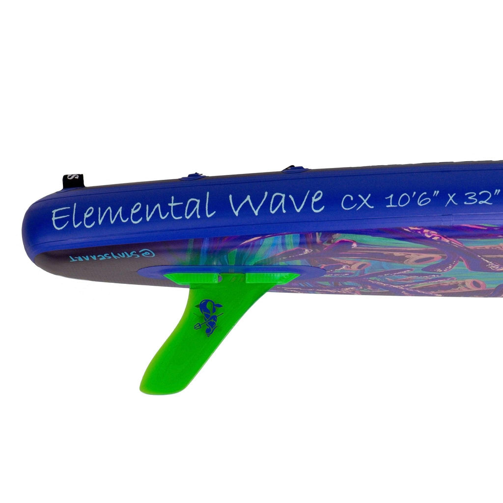 Elemental Wave CX 10'6" - Inflatable Stand Up Paddleboard Package