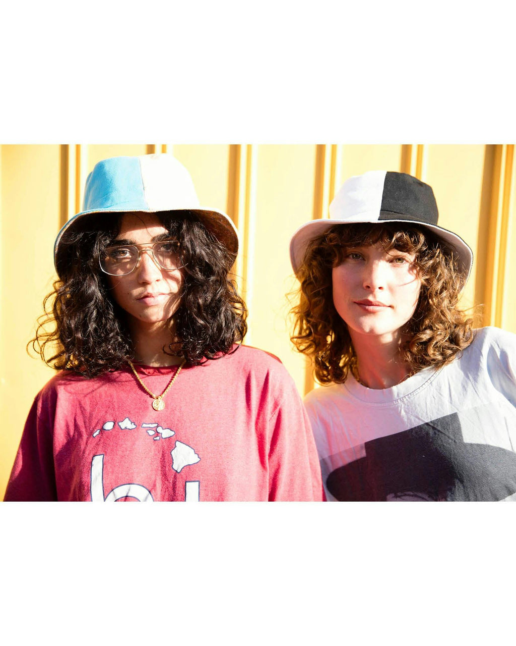 The FlipSide Bucket Hat Black White Kids