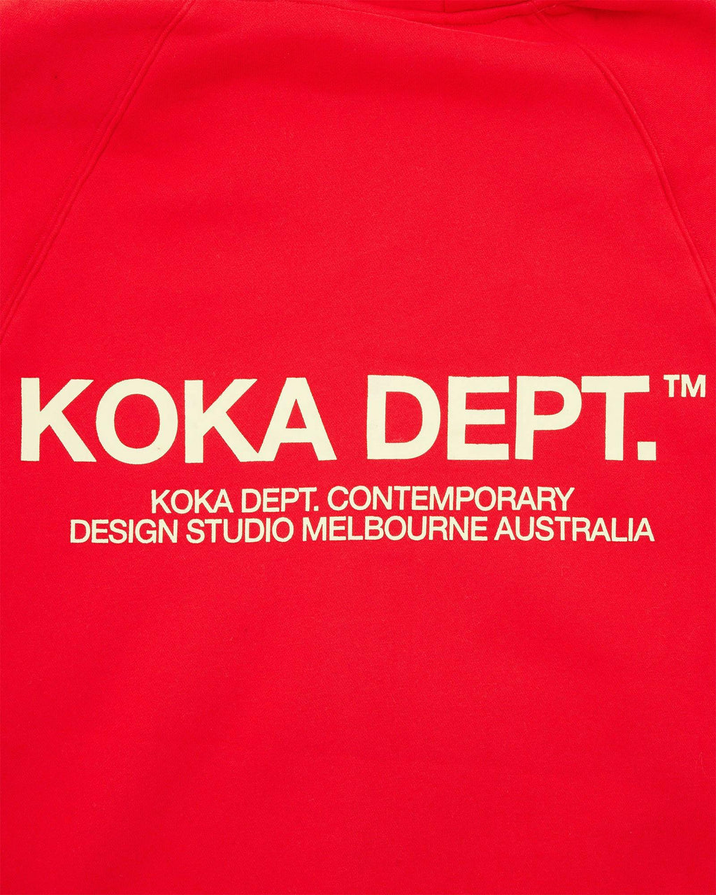 Core Zip Up Hoodie - Tonal Red