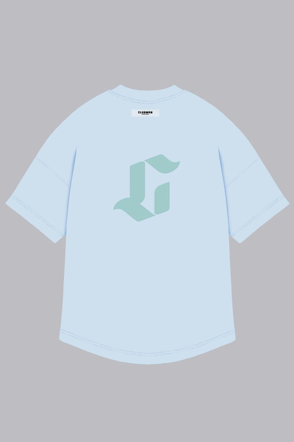 Mens Clubman 'Cyper' T-shirt / Blue