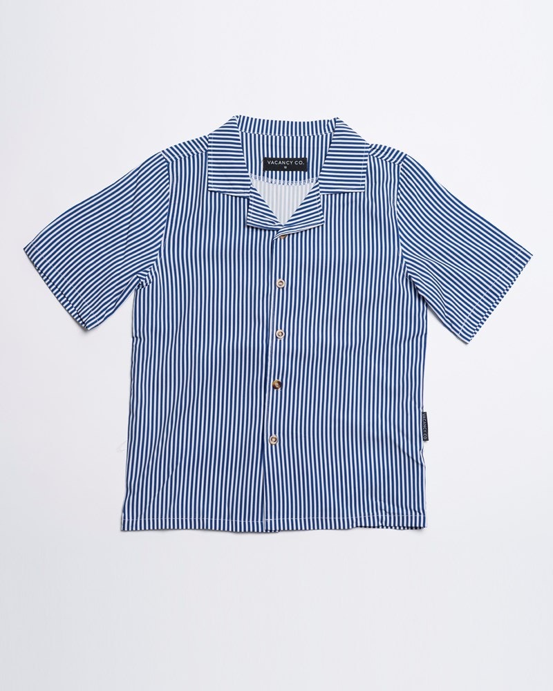 Deck (Traditional Stripe) Dress Shirt - Youth