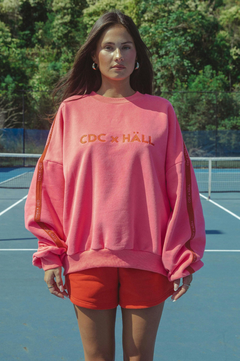 CDC x HALL Cloud Sweater - Peony Pink
