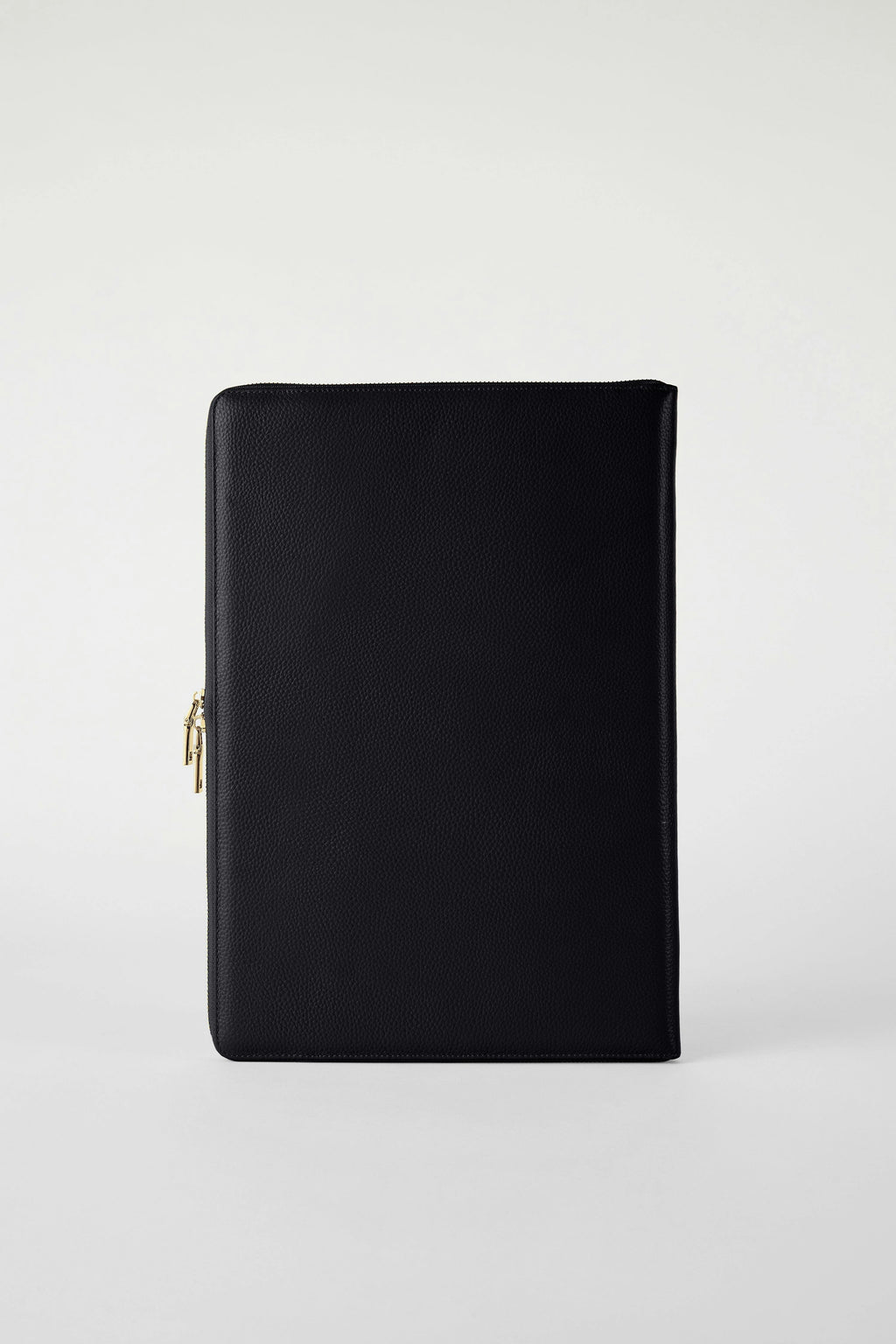 14" Padded Leather Laptop Case | Black Gold