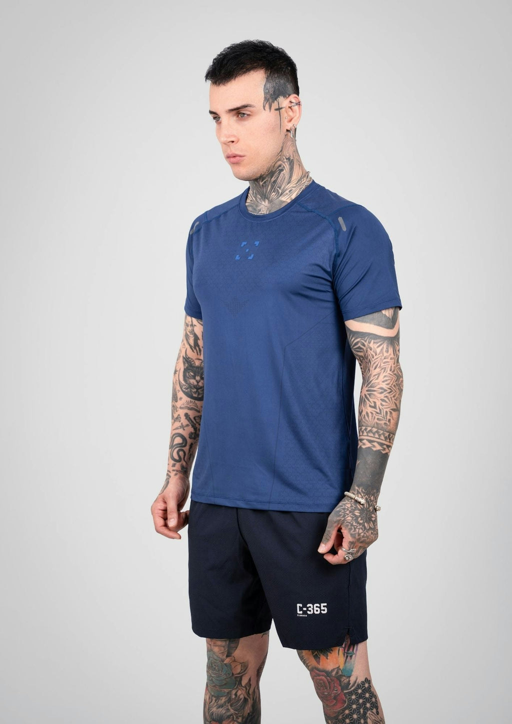 C-365 Flex Tee (324302) - Navy