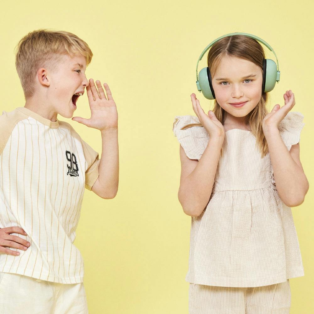 Kreafunk Kids Hush Ear Muffs - Dusty Green