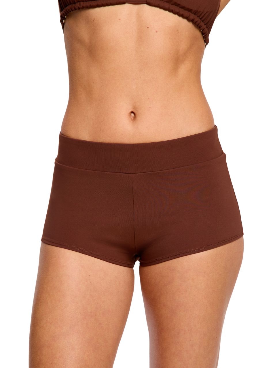 Swimwear Period Short Super Absorbency Chocolate Chocolate