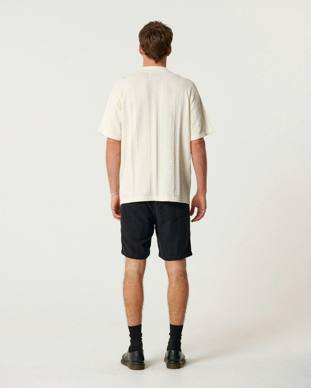 Trader Knit Polo - Ecru