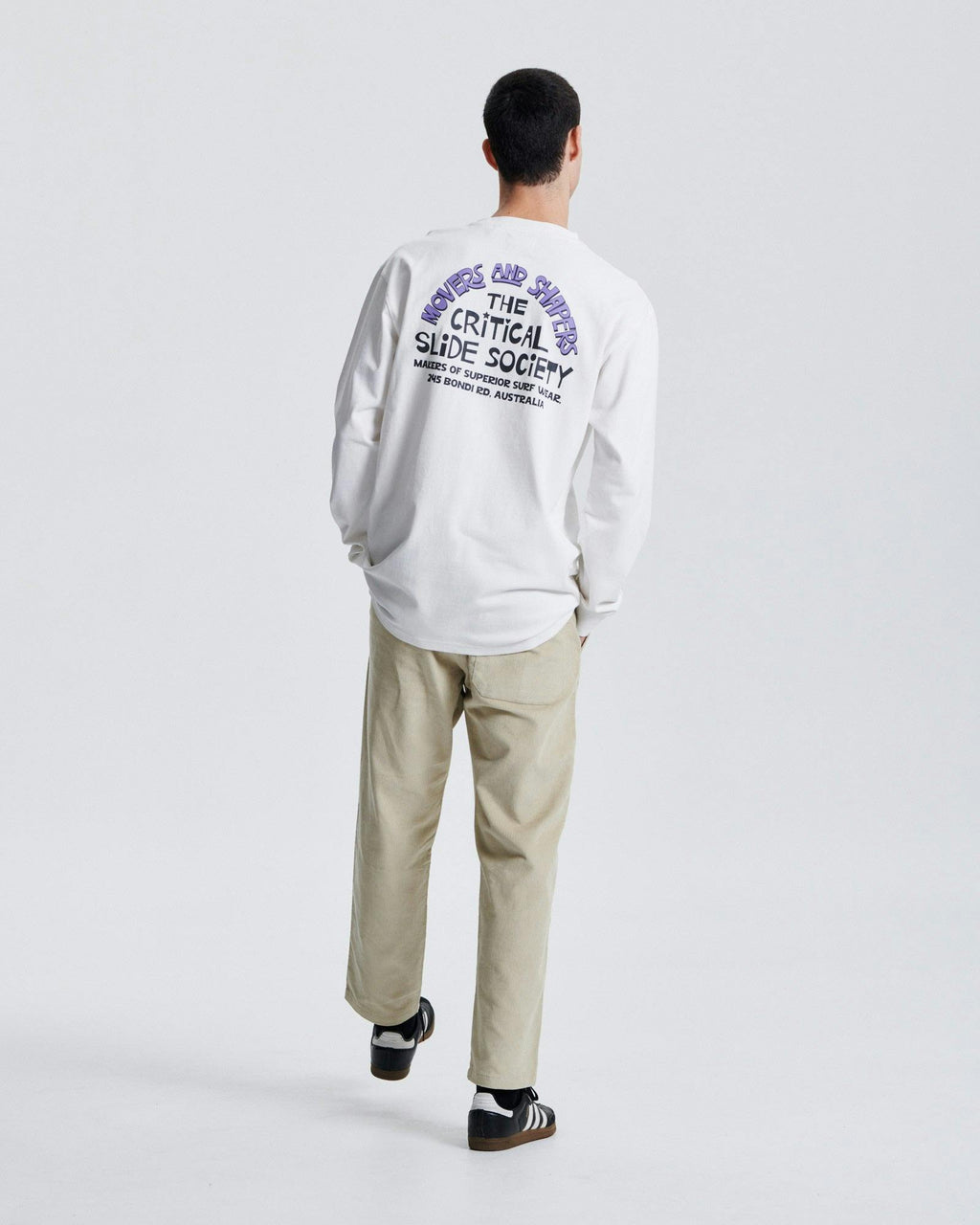 Community Longsleeve Tee - Vintage White
