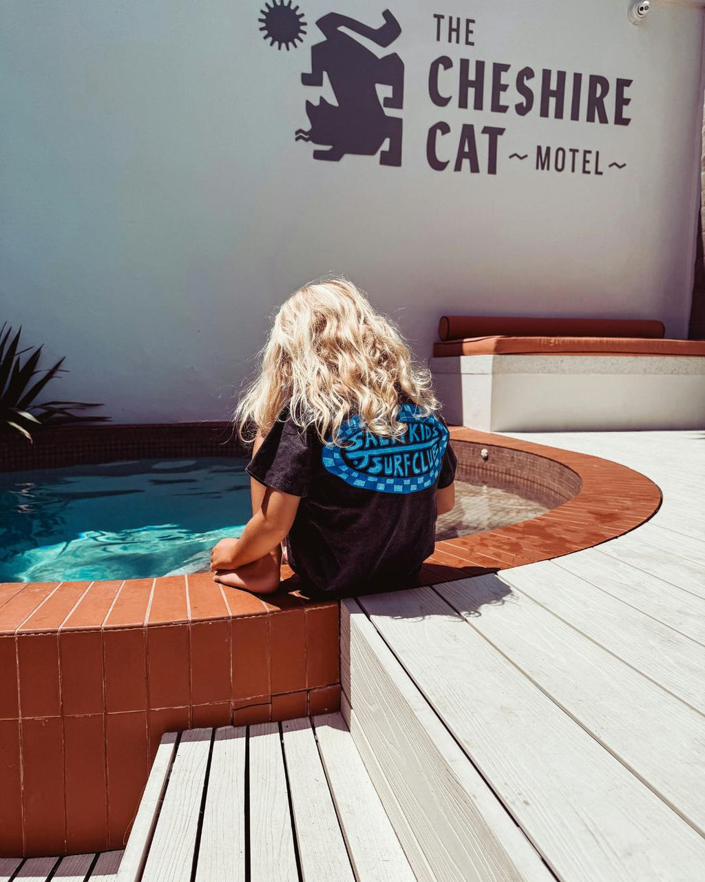 Salty Kids Surf Club Tee- Acid Wash