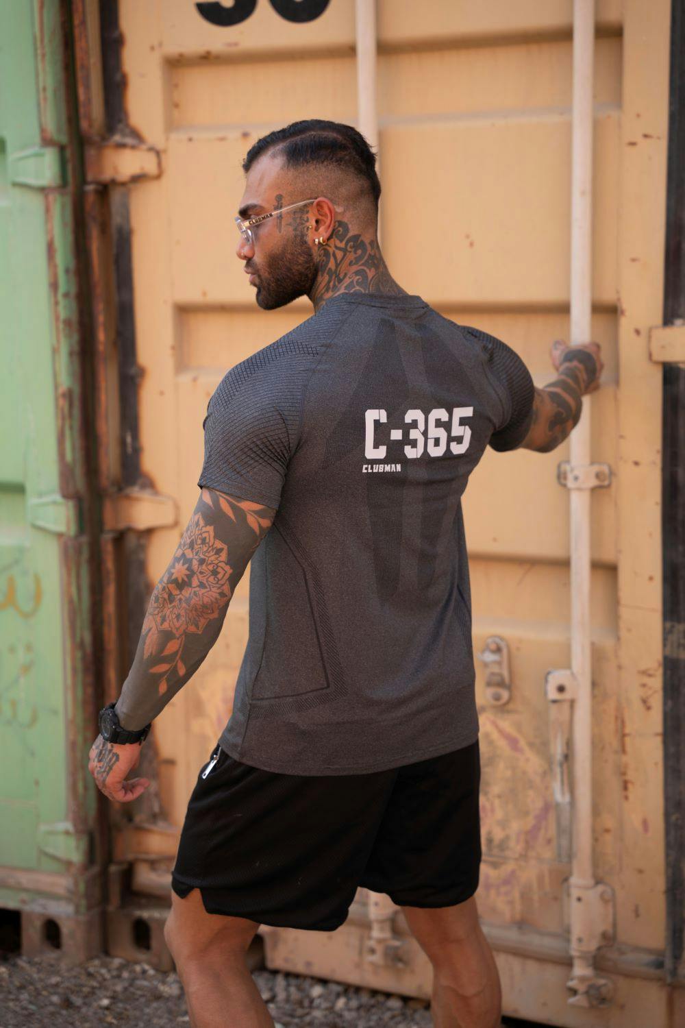 C-365 Motion Tee (324303) - Motion Grey