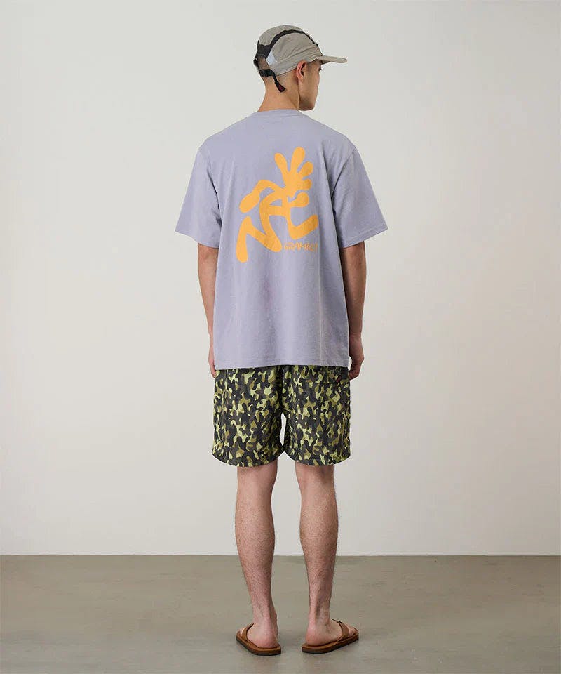 Gramicci Nylon Reef Short in Olive Camo
