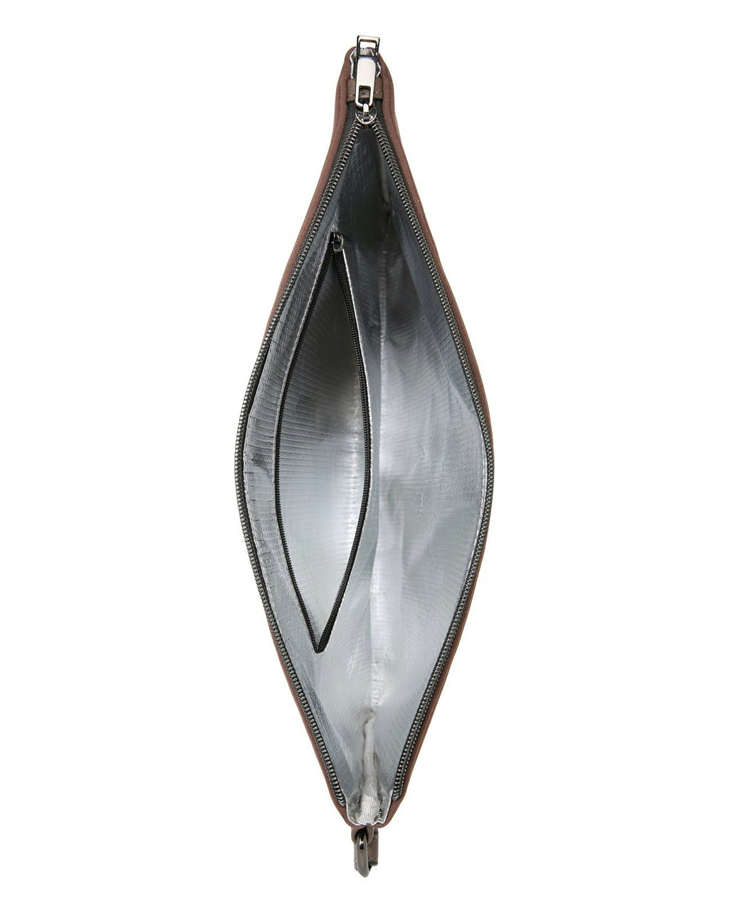 Insulated Cosmetic Clutch (ESPRESSO) - Neoprene Clutch