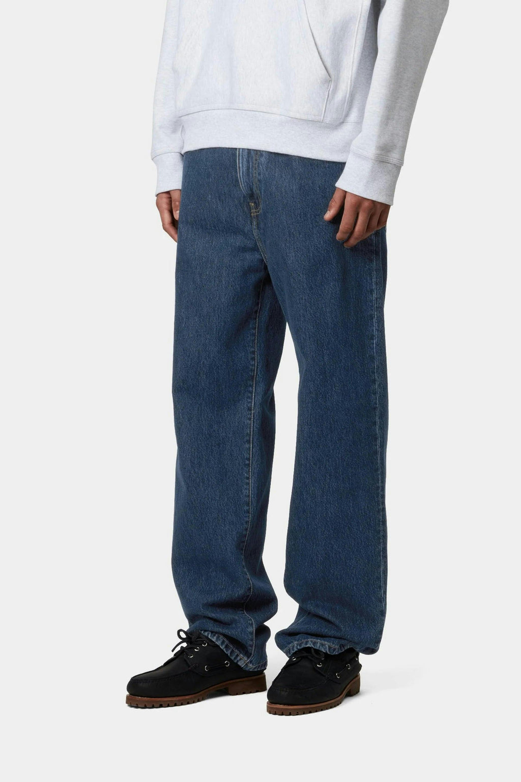 Carhartt WIP Aaron Pant in Blue Stone Wash