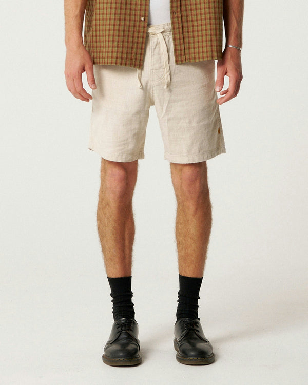 Cruiser Linen Short - Ecru image 1