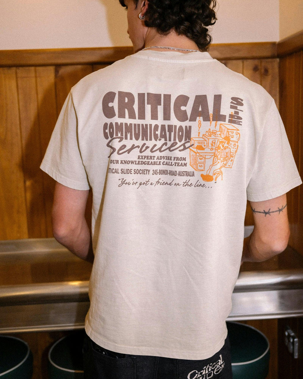 Service Tee - Ecru