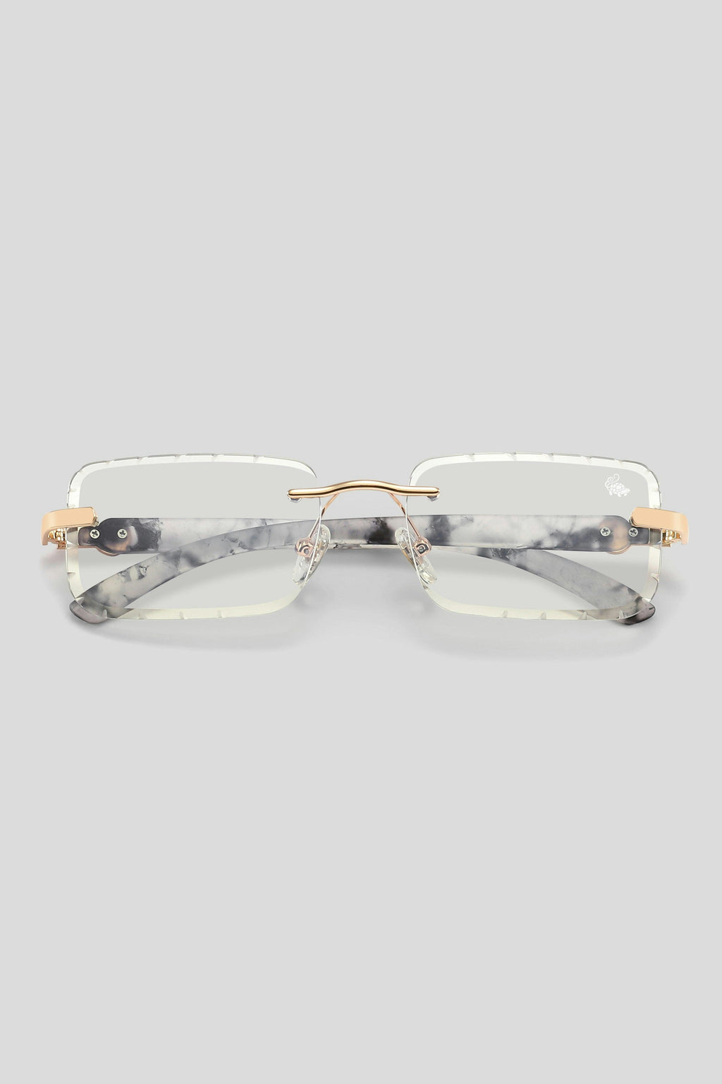 Diamond Cut Hampton White Marble | Anti Blue