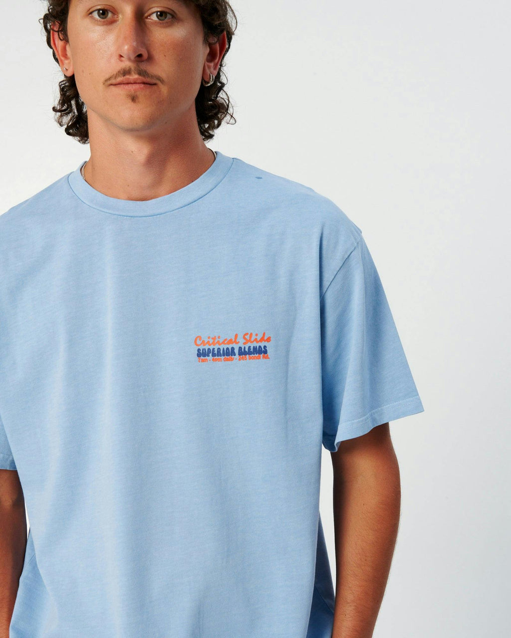 The Blends Tee - Powder Blue