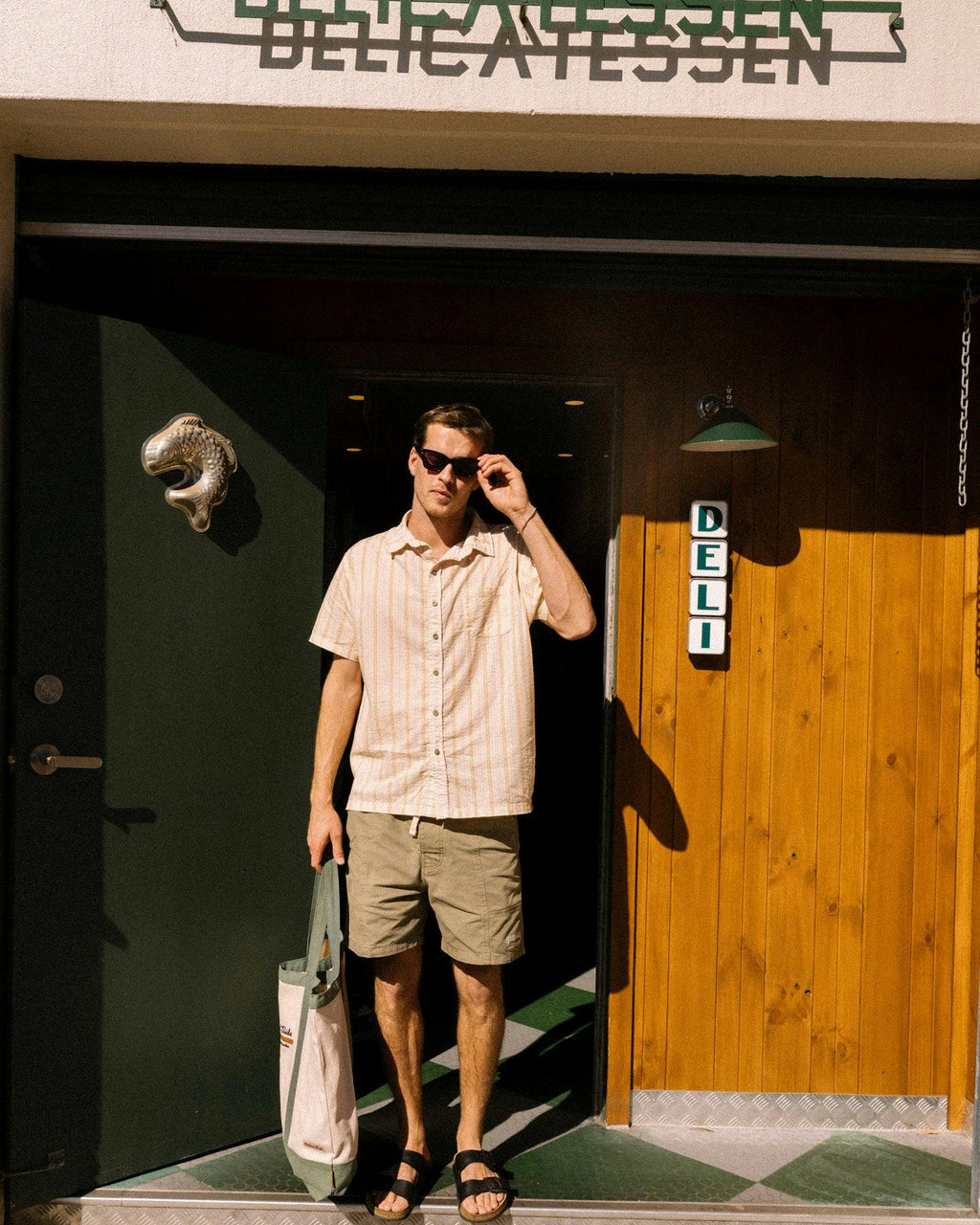 Stranded Shirt - Ecru