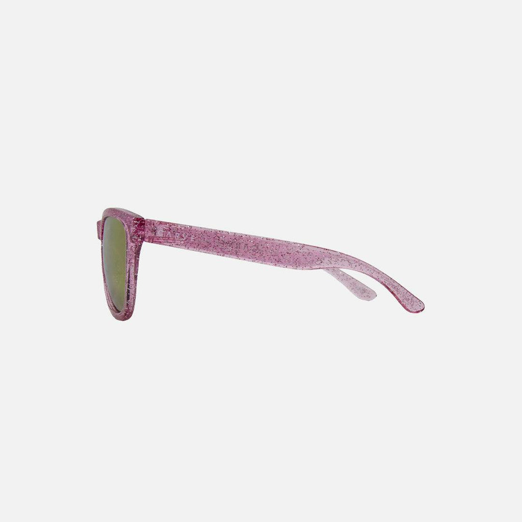 Cali Junior - Kids Crystal Pink Glitter Frame with Grey with Pink Iridium Lens